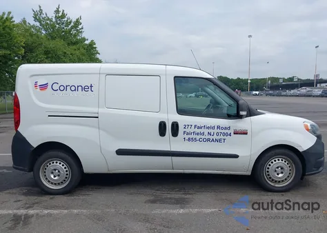 2019 Ram Promaster City Tradesman z USA, uszkodzony, nr VIN ZFBHRFAB5K6M22165